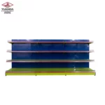 Double Side Gondola Rack Wire Storage Shelves for Retail Store YD-S002A - Image 4