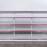 Double Side Wire Mesh Supermarket shelves YD-S010A - Image 2